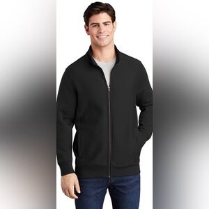Bench Urbanwear Men's Black Full-Zip Sweater